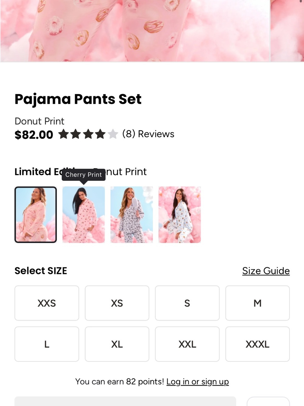 Buff Bunny Donut Pajama Set - Picture 4 of 7